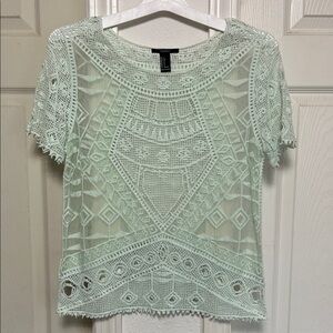 Small Crochet Lace Tunic